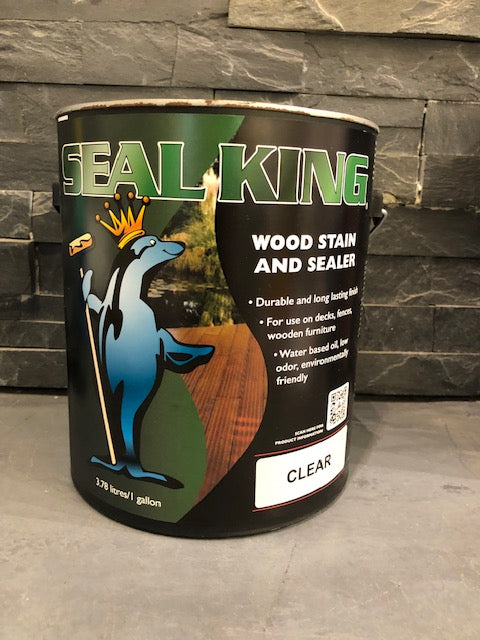 Seal King Wood Stain Clear 1 Gal.