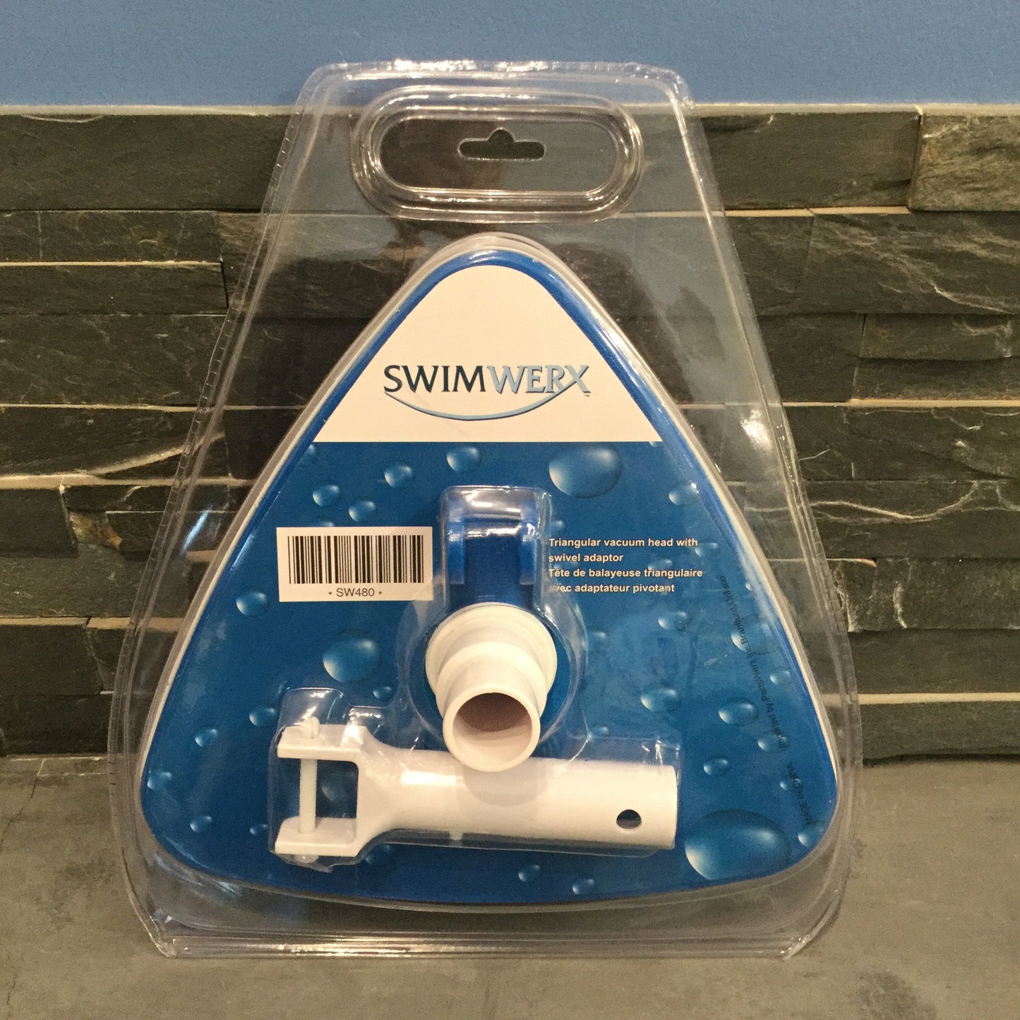 Swimwerx Triangular Vacuum Head - Weighted SW480