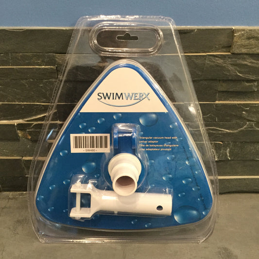 Swimwerx Triangular Vacuum Head - Weighted SW480