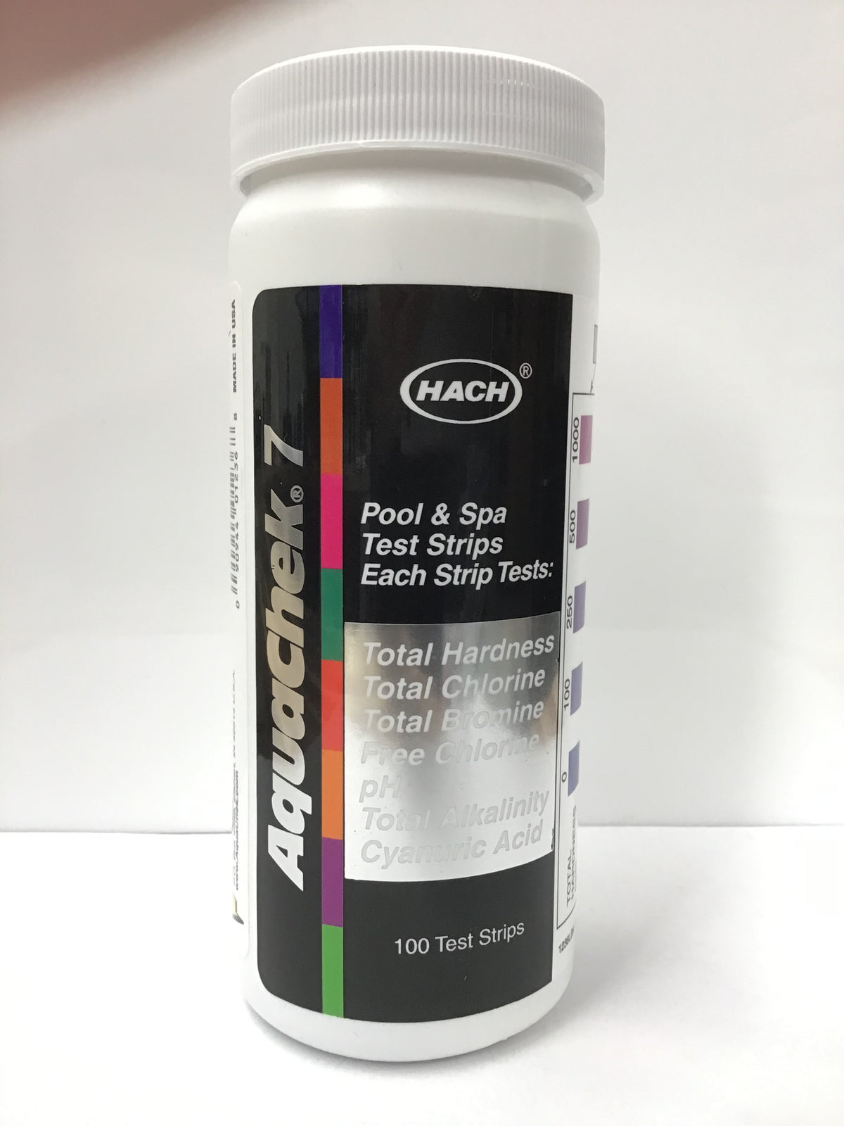 AquaChek 7 Test Strips 7 in 1 AC-551236 (100 Test Strips)