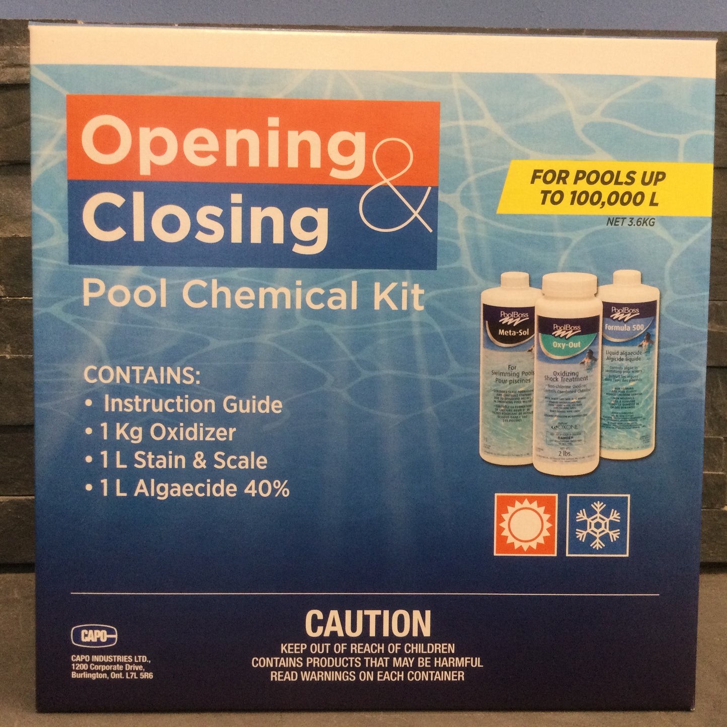 Pool Opening / Closing Kit