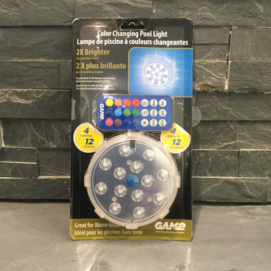 Game Colour Changing Pool Light